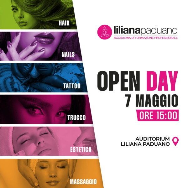 Open Day Accademia Liliana Paduano - 7 Maggio Ore 15:00